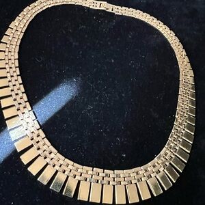 17” Stunning Goldtone Choker